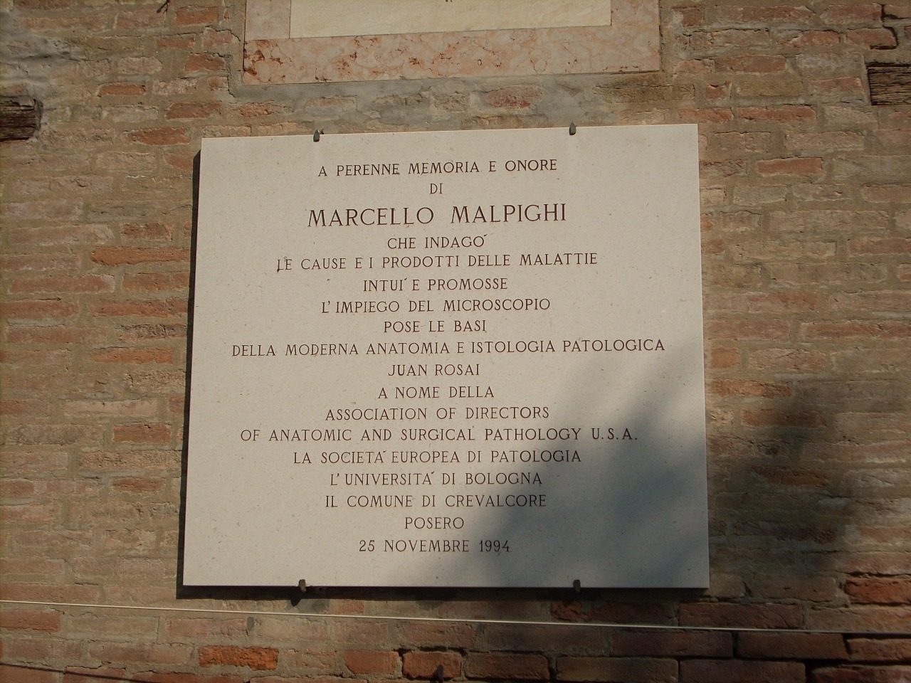 Marcello Malpighi's home, Crevalcore, Italy - 05.JPG